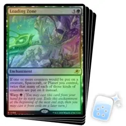 FOIL LOADING ZONE X4 Edge Of Eternities EOE Magic MTG MINT CARD - Image 1