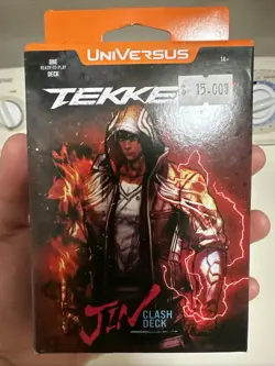 UniVersus: Tekken 8: Clash Deck - Jin, Collectible Card Game, Kids & Adults - Image 1