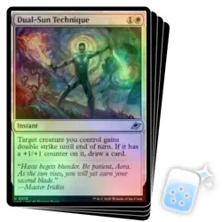 FOIL DUAL-SUN TECHNIQUE X4 Edge Of Eternities EOE Magic MTG MINT CARD - Image 1