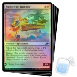 FOIL WEDGELIGHT RAMMER X4 Edge Of Eternities EOE Magic MTG MINT CARD - Image 1