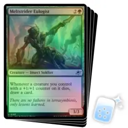 FOIL MELTSTRIDER EULOGIST X4 Edge Of Eternities EOE Magic MTG MINT CARD - Image 1