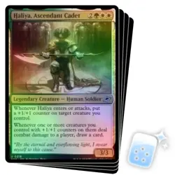 FOIL HALIYA, ASCENDANT CADET X4 Edge Of Eternities EOE Magic MTG MINT CARD - Image 1