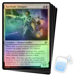 FOIL RAYBLADE TROOPER X4 Edge Of Eternities EOE Magic MTG MINT CARD - Image 1