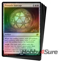Foil Pinnacle Starcage X4 M/NM Magic: The Gathering MTG Edge Of Eternities - Image 1