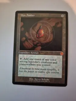 MTG Mox Amber - Retro Frame NM-Mint The Brothers' War: Retro Frame Artifacts - Image 1