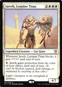 Jareth, Leonine Titan [Commander 2017] Magic MTG - Image 1