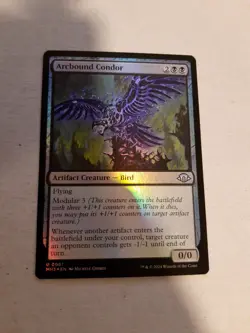 1x Mtg Modern Horizons 3 Arcbound Condor Foil NM/M Magic The Gathering - Image 1
