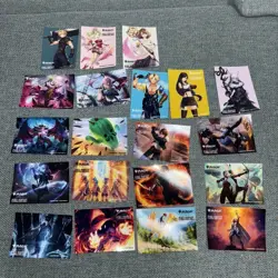 MTG FINAL FANTASY WotC Official Limited 20 sticker complete set ship from JAPAN - Image 1