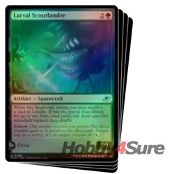 Foil Larval Scoutlander X4 M/NM Magic: The Gathering MTG Edge Of Eternities - Image 1