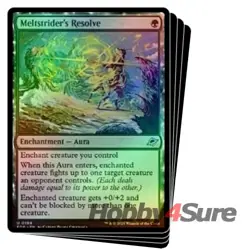 Foil Meltstrider's Resolve X4 M/NM Magic: The Gathering MTG Edge Of Eternities - Image 1