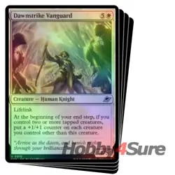 Foil Dawnstrike Vanguard X4 M/NM Magic: The Gathering MTG Edge Of Eternities - Image 1