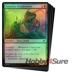Foil Eumidian Terrabotanist X4 M/NM Magic: The Gathering MTG Edge Of Eternities - Image 1