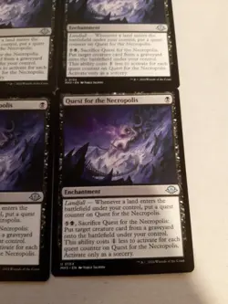 4x Mtg Modern Horizons 3 Quest For The Necropolis NM/M Magic The Gathering - Image 2