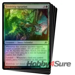 Foil Seedship Agrarian X4 M/NM Magic: The Gathering MTG Edge Of Eternities - Image 1