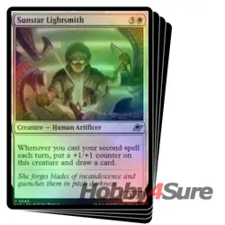 Foil Sunstar Lightsmith X4 M/NM Magic: The Gathering MTG Edge Of Eternities - Image 1