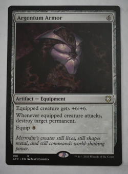 Argentum Armor : Forgotten Realms MTG - Image 1