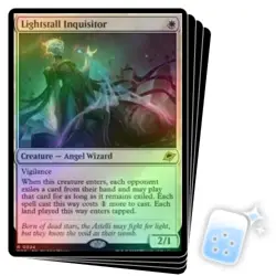 FOIL LIGHTSTALL INQUISITOR X4 Edge Of Eternities EOE Magic MTG MINT CARD - Image 1