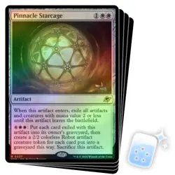 FOIL PINNACLE STARCAGE X4 Edge Of Eternities EOE Magic MTG MINT CARD - Image 1