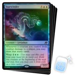 FOIL STARWINDER X4 Edge Of Eternities EOE Magic MTG MINT CARD - Image 1