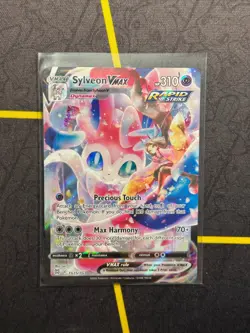Sylveon VMAX TG15/TG30 Pokemon TCG Brilliant Stars Trainer Gallery Holo NM - Image 1