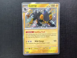 Pokemon 2024 Luxray 137/091 Paldean Fates Baby Shiny Secret Rare NM - Image 1