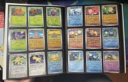 Pokemon 151 Complete Base Set All Common Uncommon Rare Holo Reverse ex Pokemon - Image 4