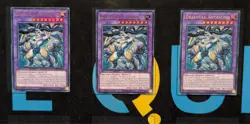 JUSH-EN006 Dracotail Arthalion x3 Ultra Rare 1st Ed YuGiOh Playset - Image 1