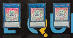 JUSH-EN022 Yummy☆Snatchy x3 Ultra Rare 1st Ed YuGiOh Playset - Image 1