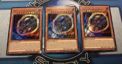 *** 3X NIBIRU THE PRIMAL BEING 3X *** 1ST EDITION SECRET RARE RA01-EN015 YUGIOH! - Image 1