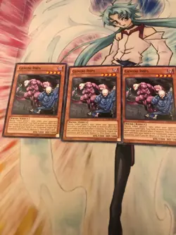 yugioh- 3x Gemini Imps Turbo Pack 8 Common NM - Image 5