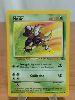 Pokemon TCG Vintage Jungle Non Holo Card Lot Wigglytuff,electrode,pinsir,scyther - Image 4