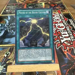 Mound of the Bound Creator DRLG-EN025 1st Edition Secret Rare NM + BONUS card! - Image 1
