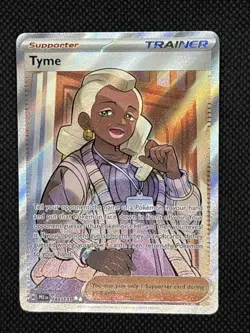 Pokemon TCG Tyme 143/131 Prismatic Evolutions Ultra Rare Full Art Holo Card - Image 1