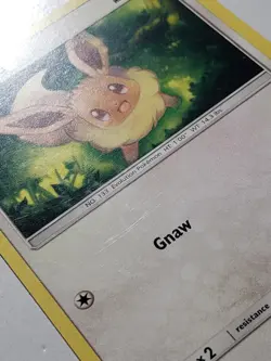 Eevee 104/156 VLP - Ultra Prism Sun Moon Pokemon Card - Atsuko Nishida Art - Image 3