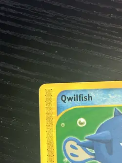 Pokemon TCG Qwilfish 127/165 Expedition Base Set Regular Vintage Card 2002 LP - Image 3