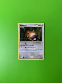 Bidoof 54/100 Stormfront Non Holo Pokemon Card LP+ - Image 1