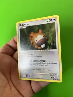 Bidoof 54/100 Stormfront Non Holo Pokemon Card LP+ - Image 3