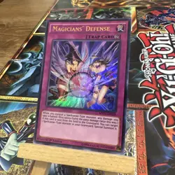 Yugioh Magicians’ Defense MVP1-EN028 Ultra Rare 1st Ed NM + free holo card! - Image 1