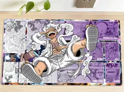 O-P Playmat Monkey D. Luffy CCG OPCG TCG Trading Card Game Mat Mouse Pad & Bag - Image 1