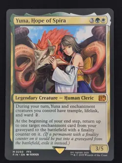 MtG FIN Yuna, Hope of Spira #250 Non-Foil - Image 3