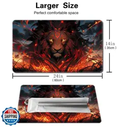 Board Game 14x24in MTG Playmat Compatible for OCG CCG RPG TCG Playmats (ONE-L - Image 2