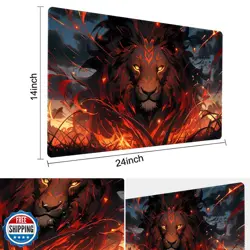 Board Game 14x24in MTG Playmat Compatible for OCG CCG RPG TCG Playmats (ONE-L - Image 3