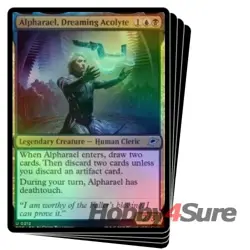 Foil Alpharael, Dreaming Acolyte X4 M/NM Magic MTG Edge Of Eternities - Image 1