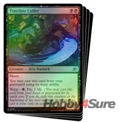 Foil Timeline Culler X4 M/NM Magic: The Gathering MTG Edge Of Eternities - Image 1