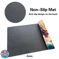 Board Game 14x24in MTG Playmat Compatible for OCG CCG RPG TCG Playmats (Sea R - Image 5