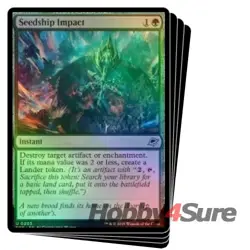 Foil Seedship Impact X4 M/NM Magic: The Gathering MTG Edge Of Eternities - Image 1
