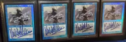 MTG 4 X FOIL RAVEN GUILD MASTER SHADOW SIGNED BY ARTIST - Image 1