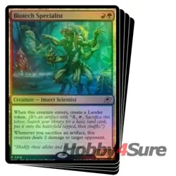 Foil Biotech Specialist X4 M/NM Magic: The Gathering MTG Edge Of Eternities - Image 1