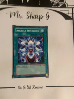 ASSAULT OVERLOAD - 1st EDITION CRMS-EN051 ENGLISH Yu-Gi-Oh! CARD COMMON GAME - Image 2