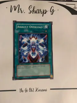 ASSAULT OVERLOAD - 1st EDITION CRMS-EN051 ENGLISH Yu-Gi-Oh! CARD COMMON GAME - Image 3